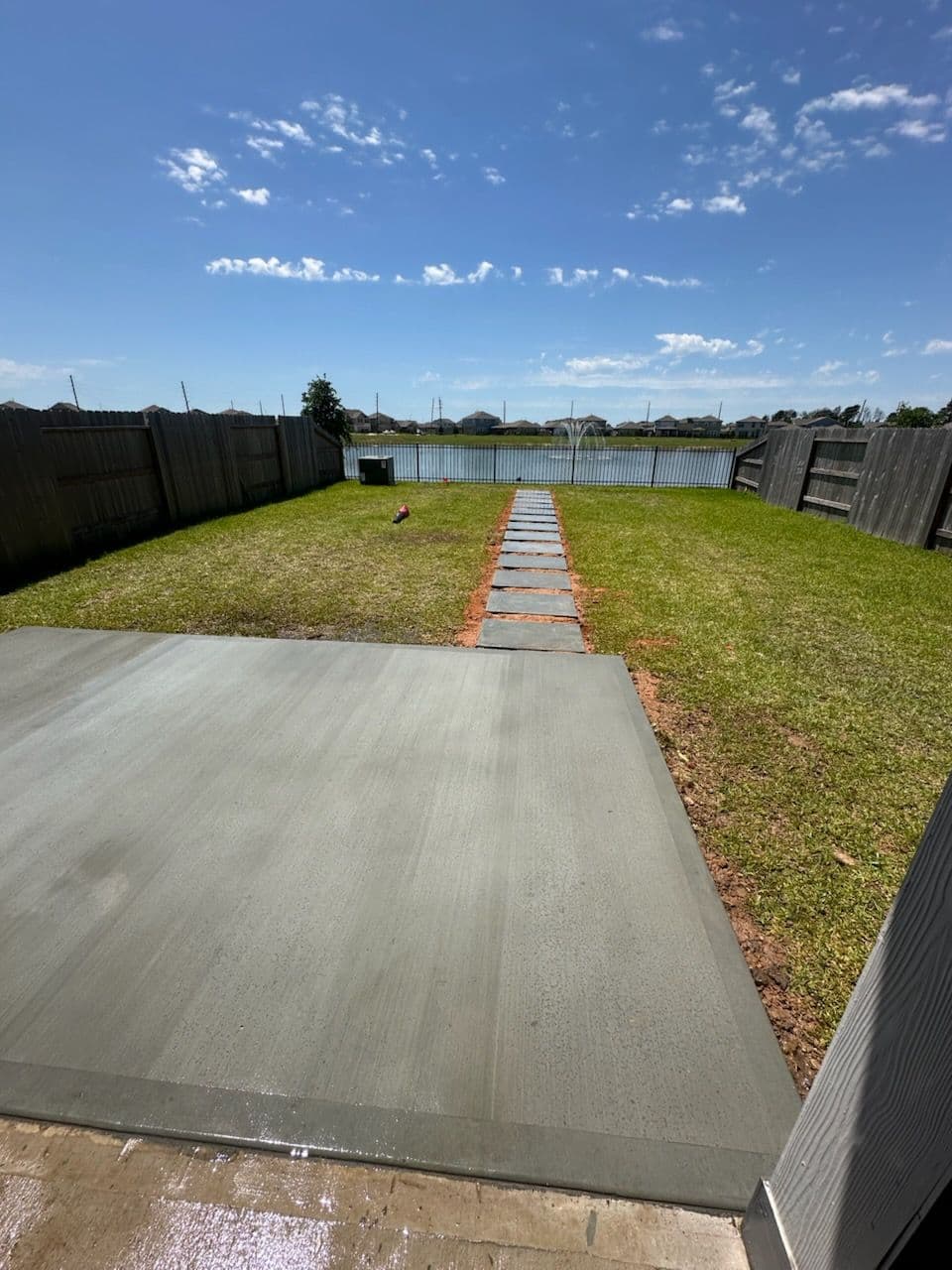 Expertly Extended Patio and Walkway in Katy image