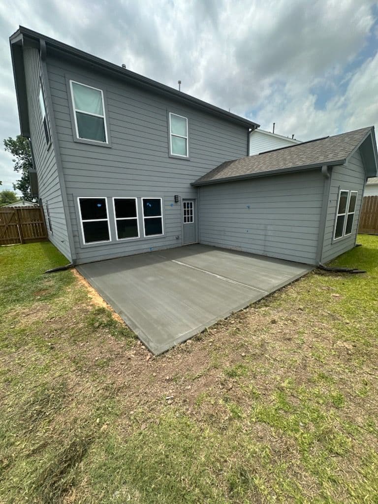 Gallery photos for Fast Concrete Patio Installation in Houston: Image #1
